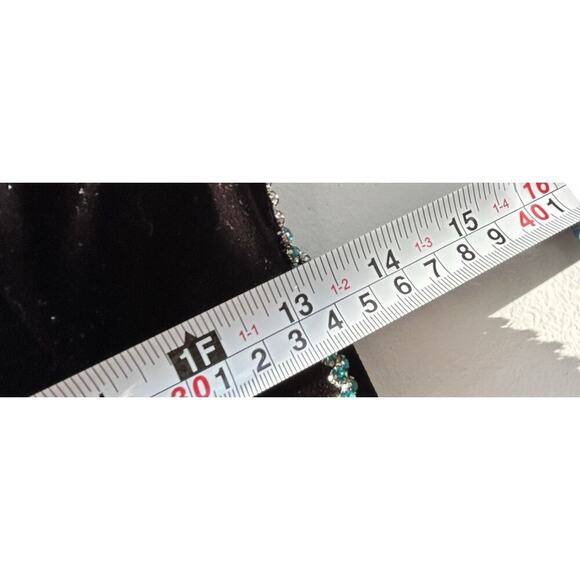 Jovani Couture Pageant Prom Dress Gown Rhinestone Black Size 2 Somers Earrings - Picture 16 of 16